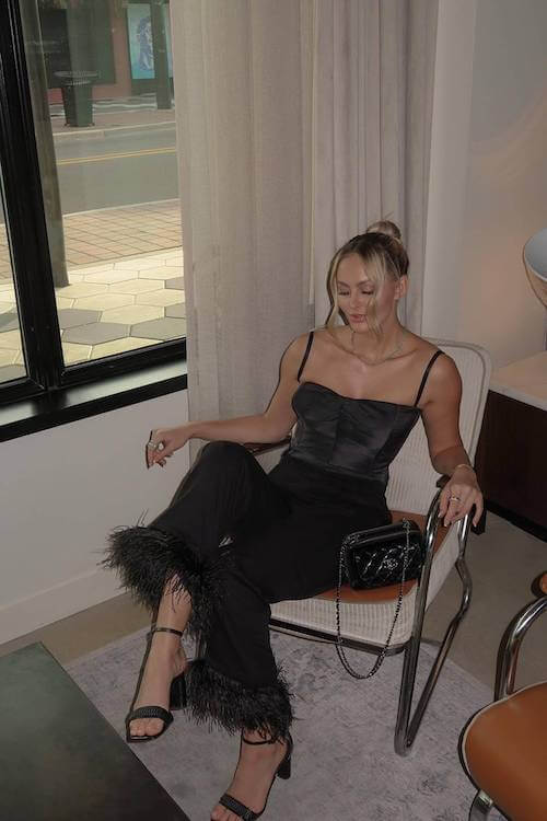 dinner date outfit
