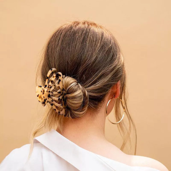 dirty hair hairstyles for work