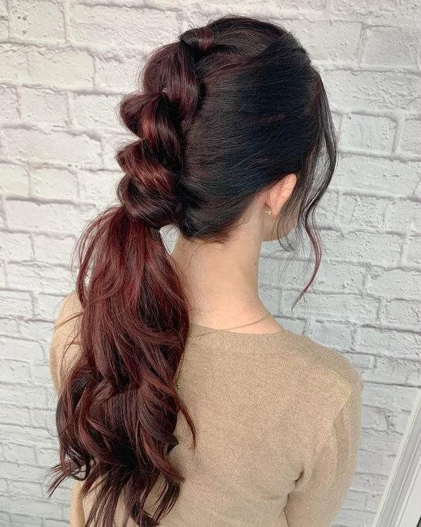 Braided Ponytail for Dirty Hair Days