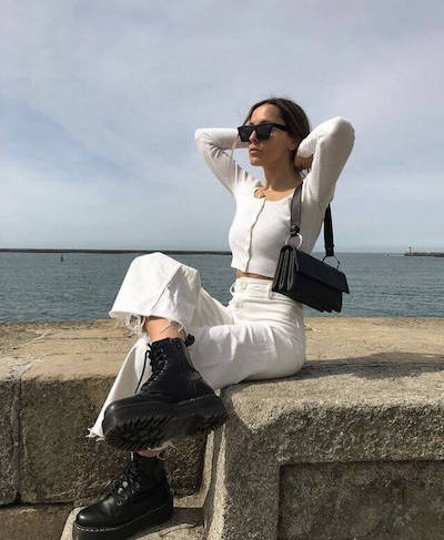 Looks dr martens plataforma cheap