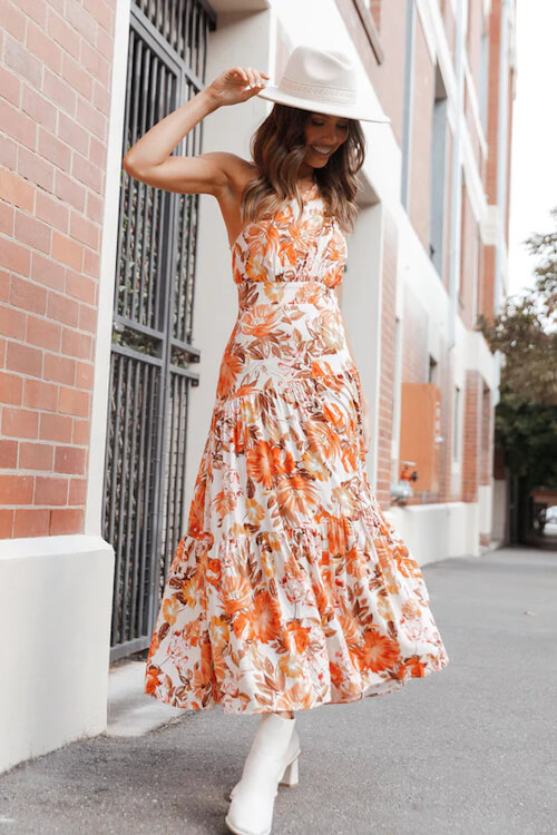 dresses to wear with cowboy boots to a wedding