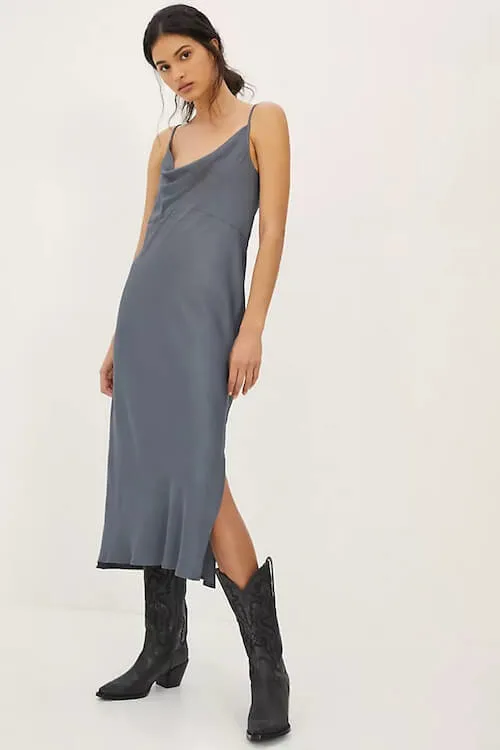 dresses to wear with cowboy boots to a wedding