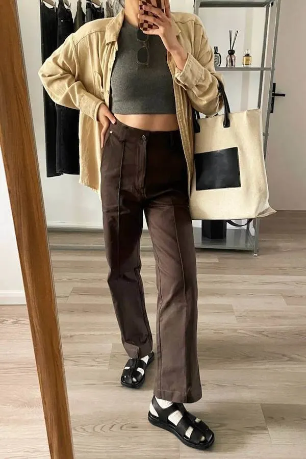 earthy outfit