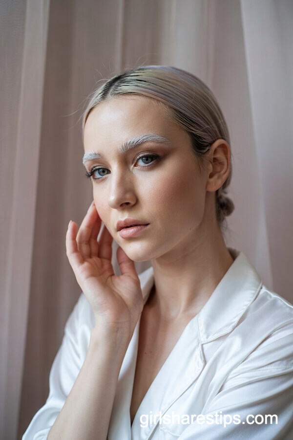Minimalist Ghostly Look