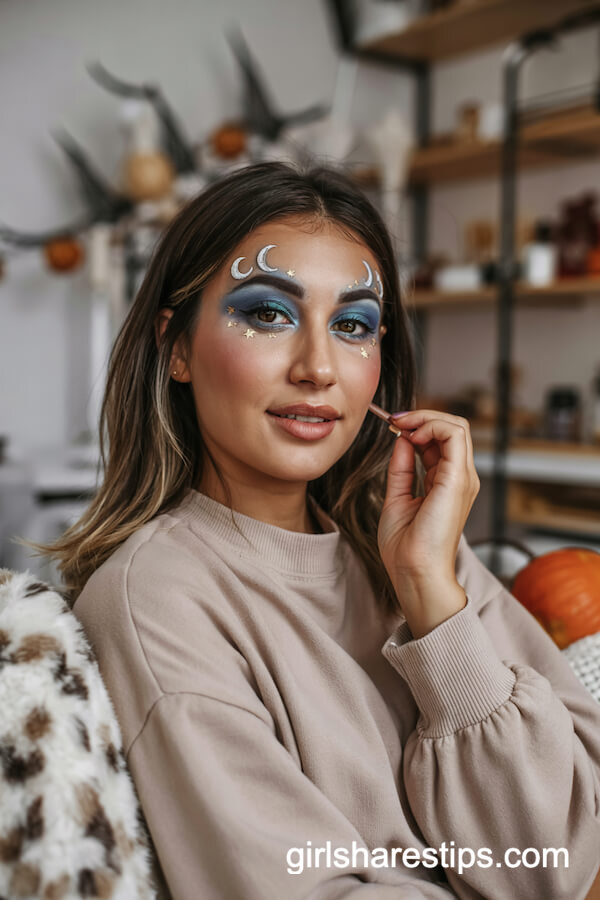 Magical Moon & Stars Makeup