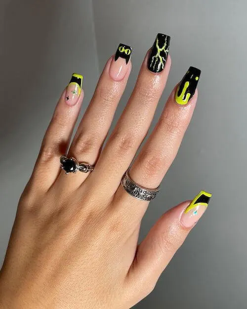 easy halloween nails for beginners