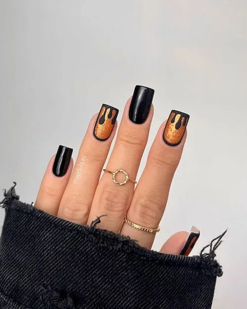 easy halloween nails for beginners