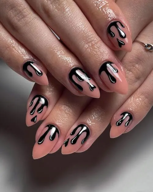 easy halloween nails for beginners