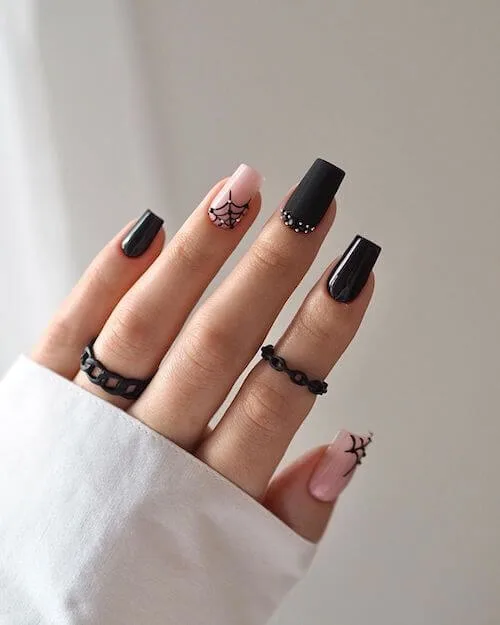 easy halloween nails for beginners