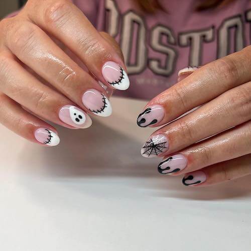 easy halloween nails for beginners