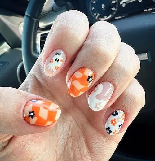 easy halloween nails for beginners