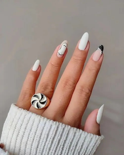 easy halloween nails for beginners