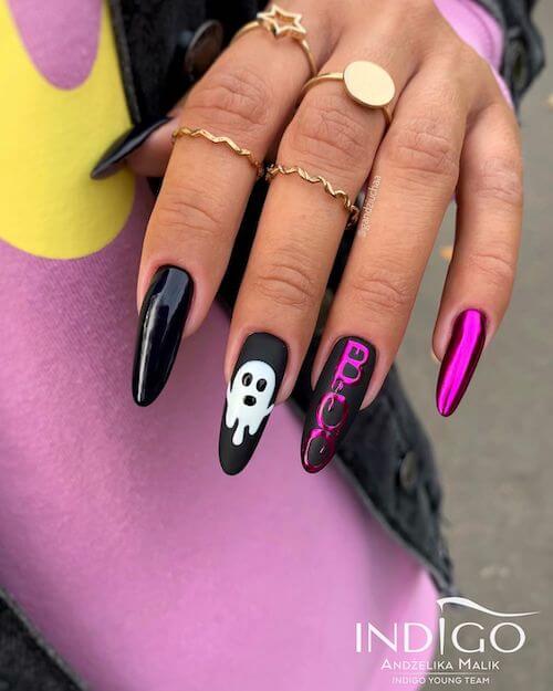 easy halloween nails for beginners