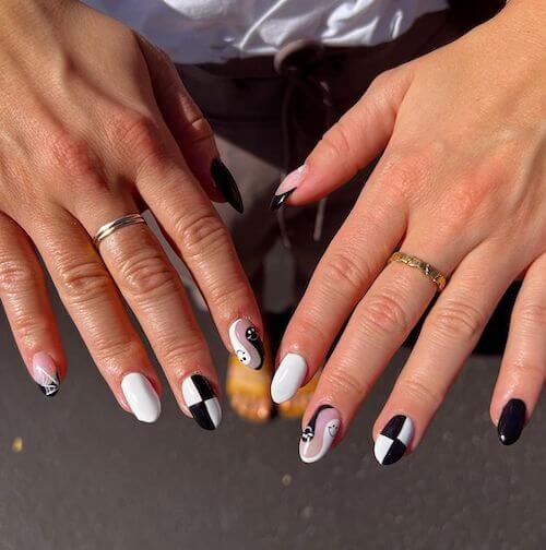 easy halloween nails for beginners