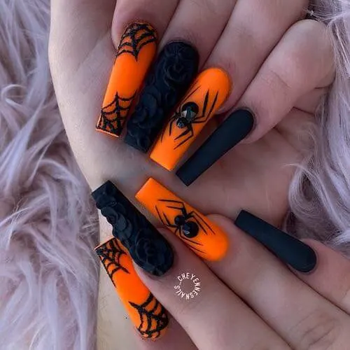 70+ Easy Halloween Nails For Beginners [2023] For A Spooky And Stylish ...