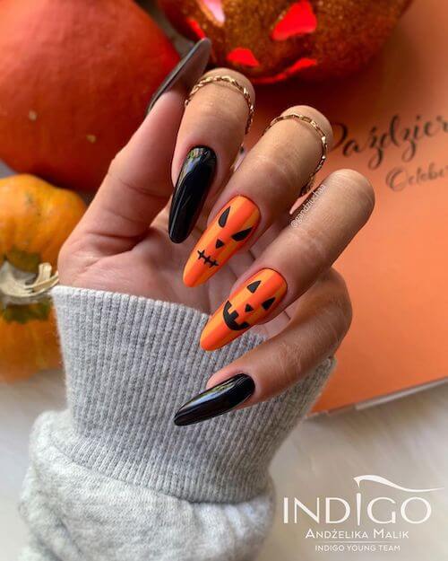 easy halloween nails for beginners