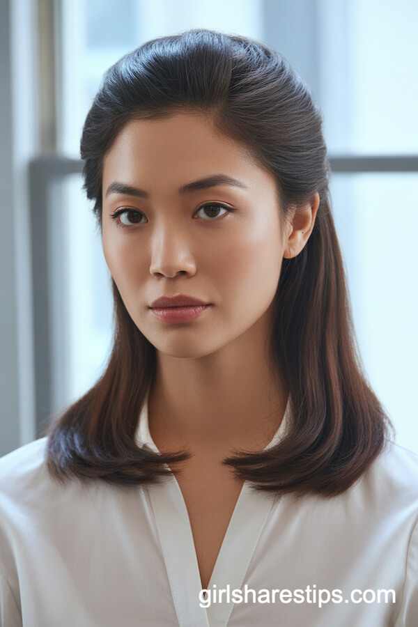 Half-Up Half-Down Hairstyle