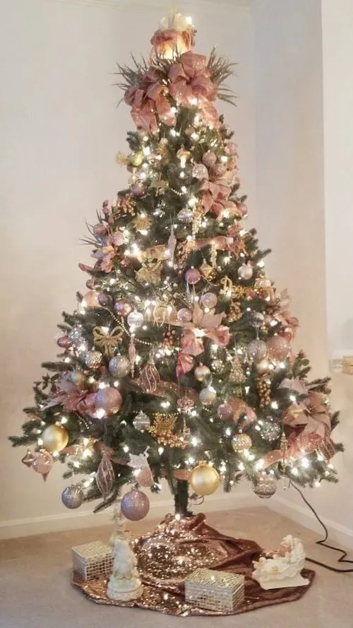 elegant Christmas tree decorating ideas