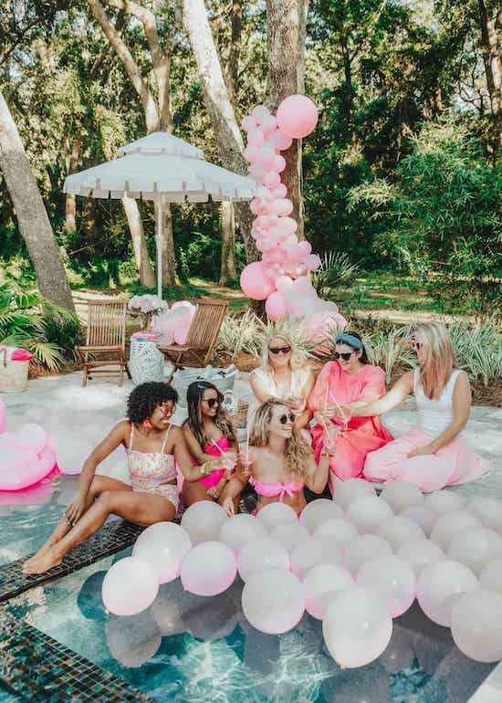 elegant birthday photoshoot ideas