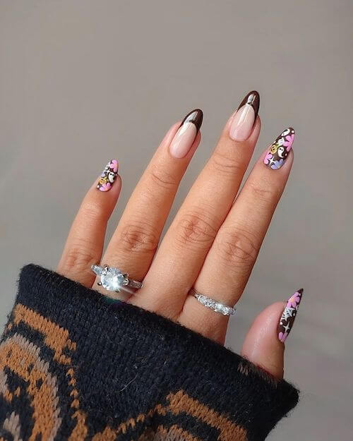 elegant Halloween nail designs