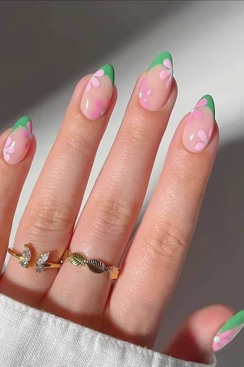 elegant spring nails