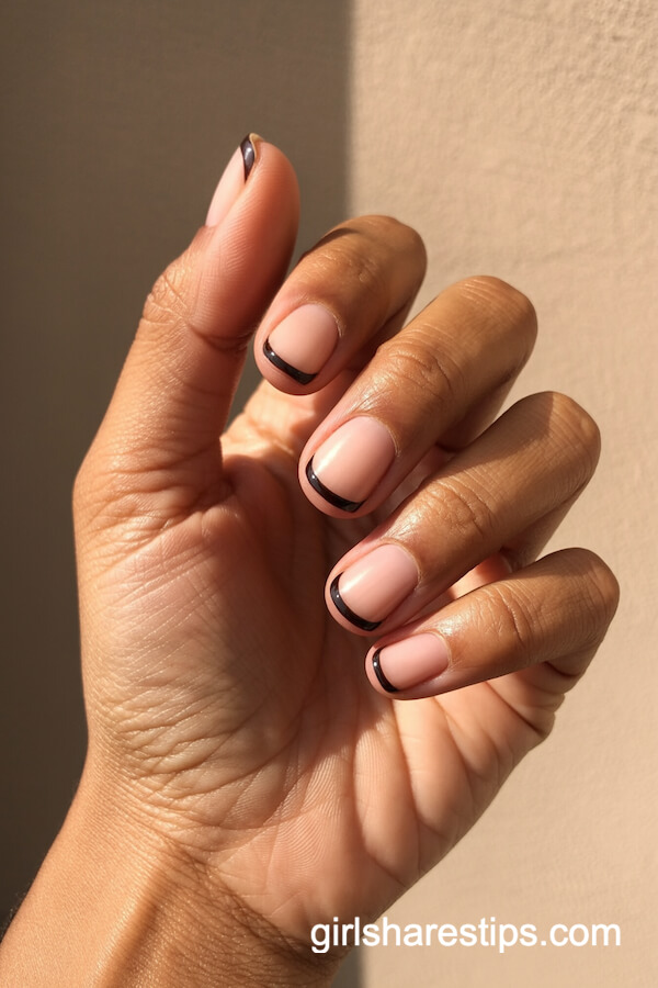 Double Black French Lines