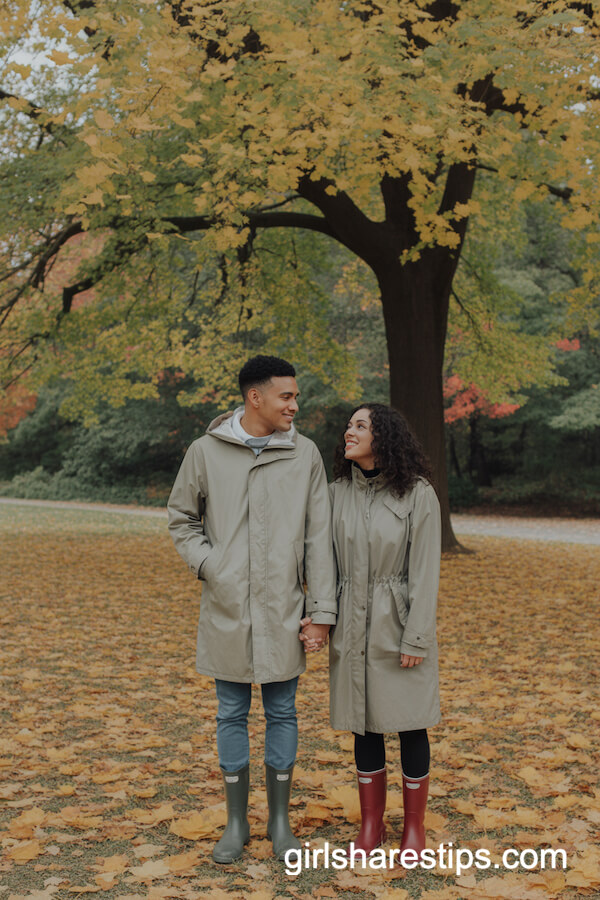 Stylish Raincoats and Boots