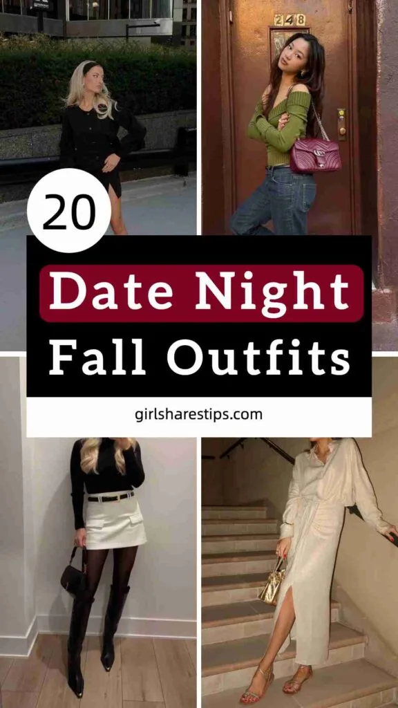 chic fall date night outfits women