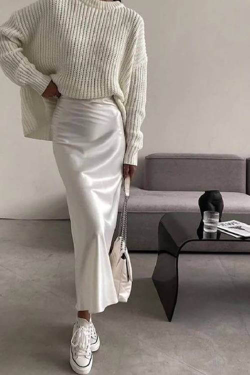 fall dinner date outfit