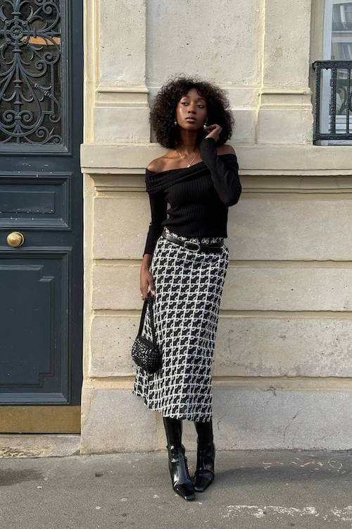 fall dinner date outfit