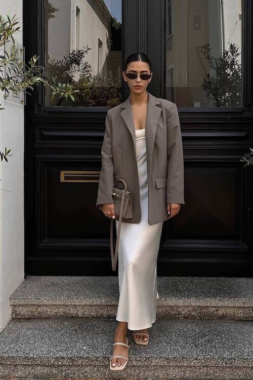 fall dinner date outfit