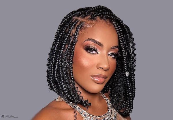 Medium Knotless Box Braids