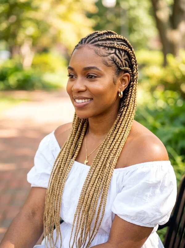 Blonde Lemonade Braids