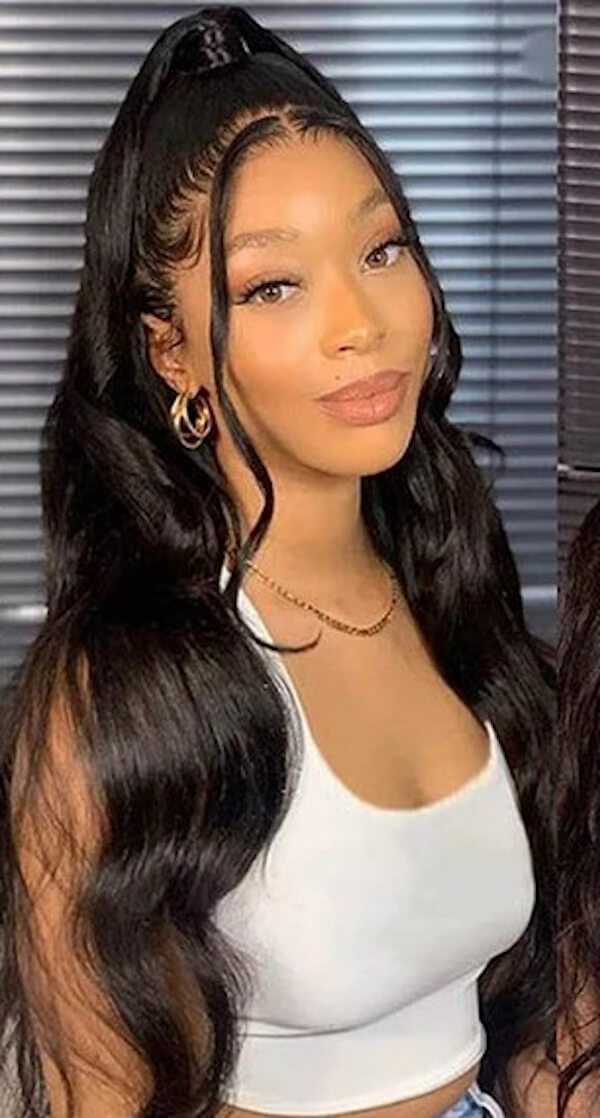 Voluminous High Ponytail