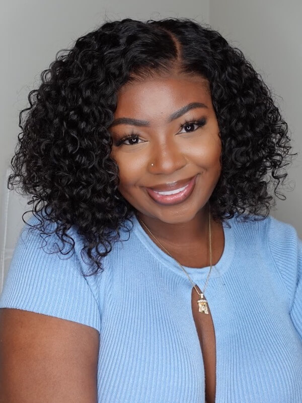 Short Voluminous Curly Bob
