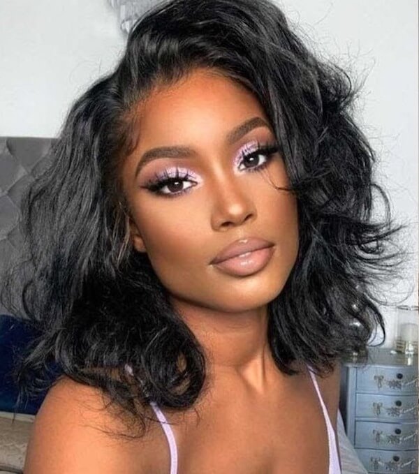 Textured Shoulder Length Bob