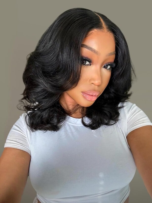 Classic Middle Part Curls