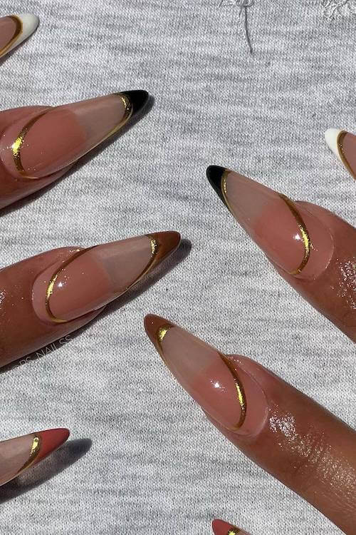 fall minimalist nails