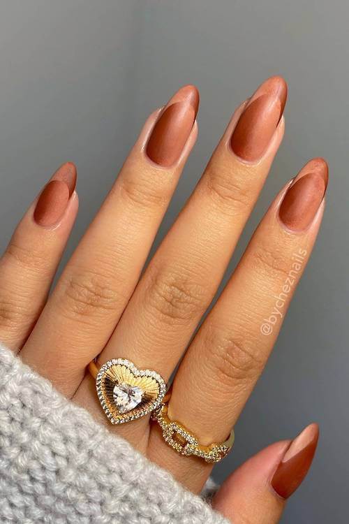 fall minimalist nails
