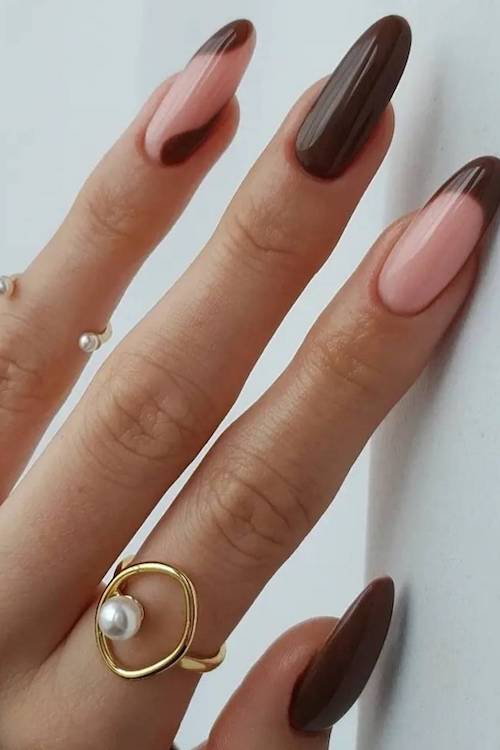 fall minimalist nails