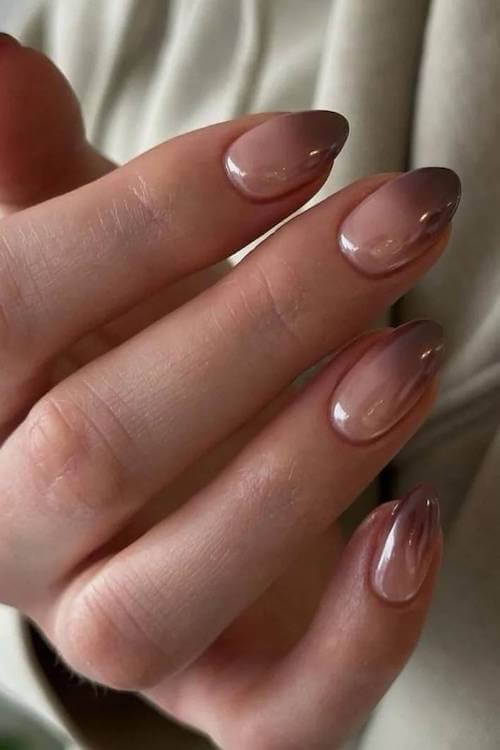 fall minimalist nails
