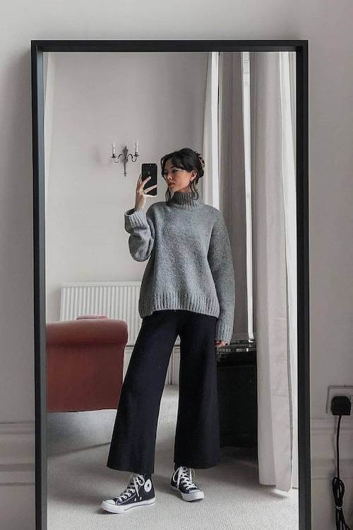 fall minimalist outfits