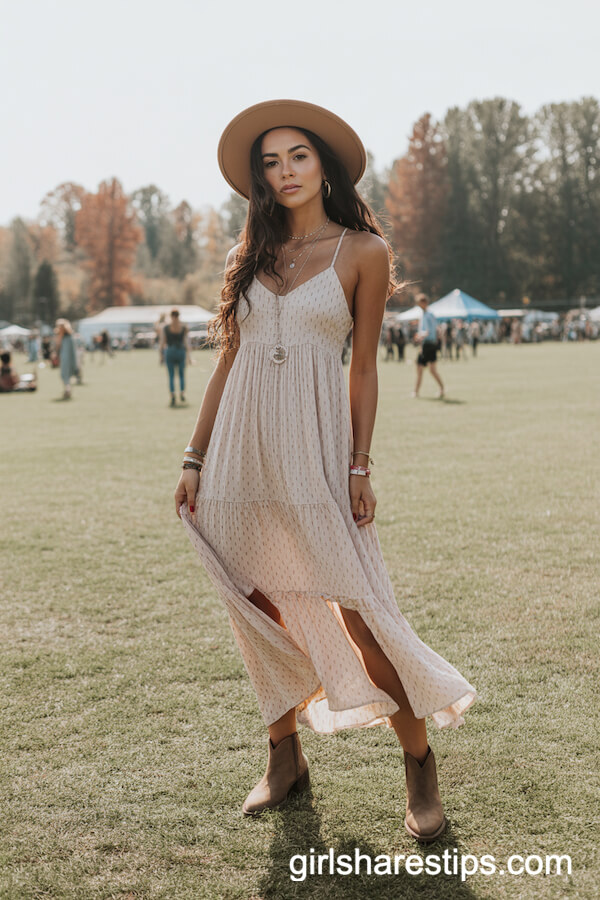 Flowy Boho Maxi Dress