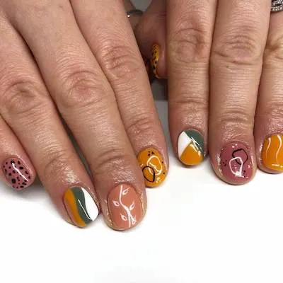 fall nail designs