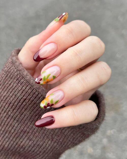 90+ Fall Nails To Try This Autumn -  Purple nails, Stylish nails, Nail art