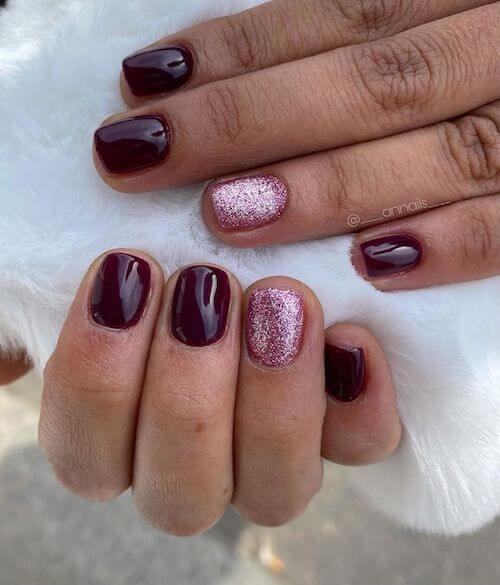 fall short nail designs