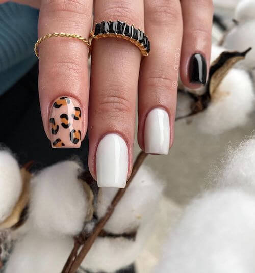 fall short nail designs