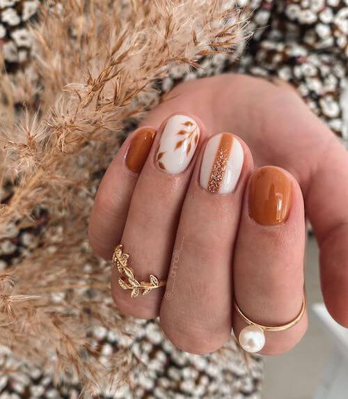 fall short nail designs