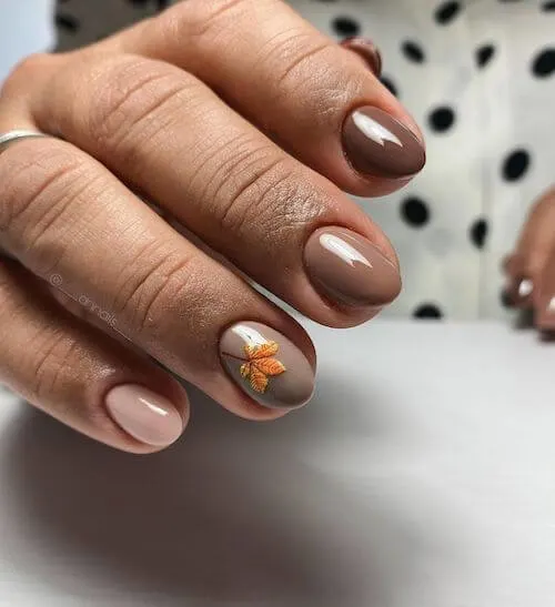 fall short nail designs