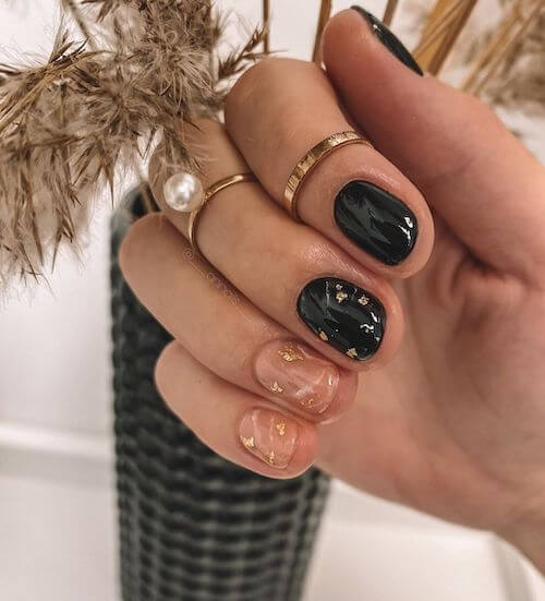 fall short nail designs